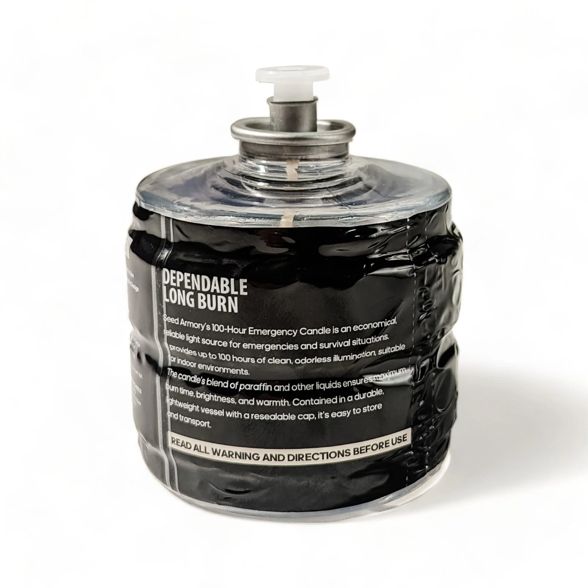 Smokeless Emergency Candles for Power Outages, Camping & Survival Kits - Image 3