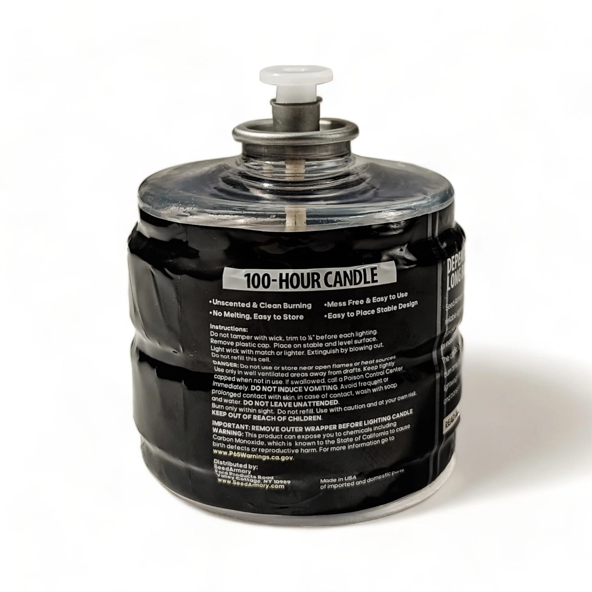 Smokeless Emergency Candles for Power Outages, Camping & Survival Kits - Image 4