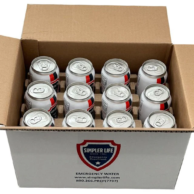 Simpler Life Emergency Water, 100-Year Shelf-Life, 12 Pack Case - Image 2