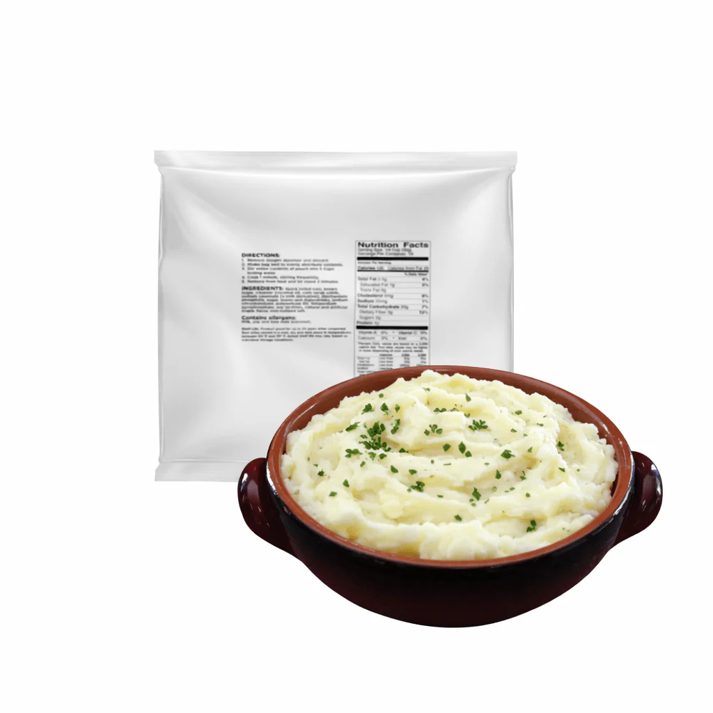 Creamy Chicken-Flavored Mashed Potatoes, Cold Fill, No Heat Required, 1 Serving