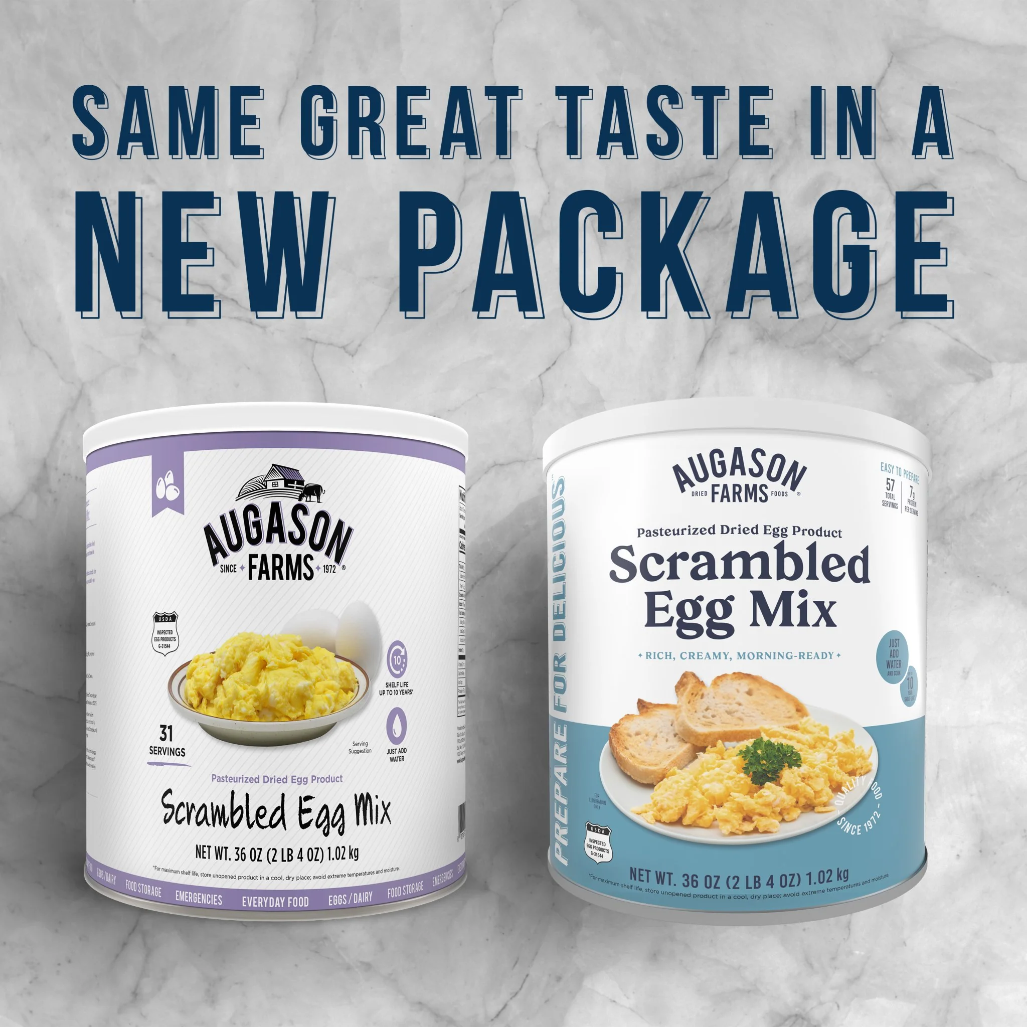 Pasteurized Scrambled Egg Mix Can, 57 Servings - Image 4