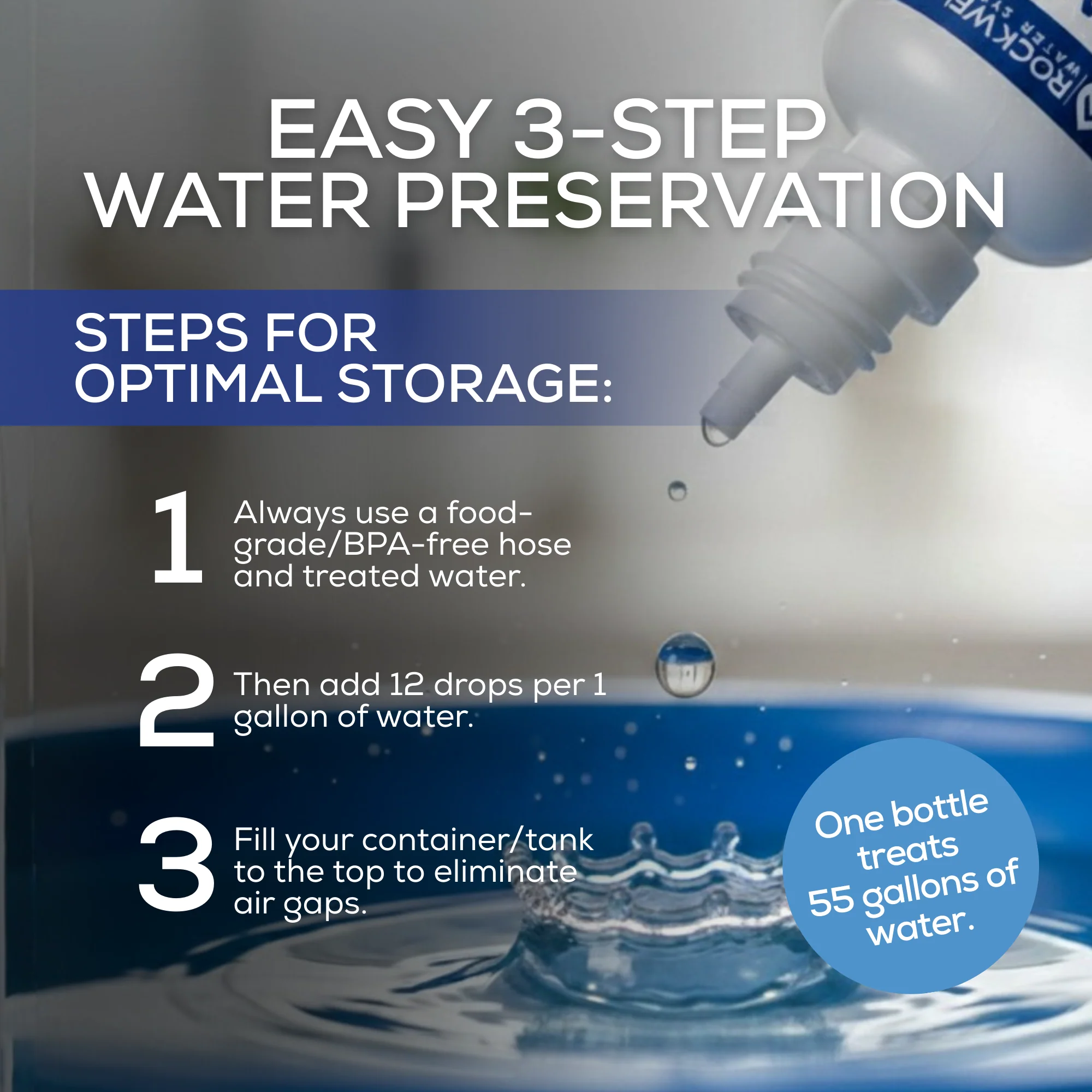 Exodus 35 Gallon Water Tank + 55 Gallon Water Preserver - Image 10