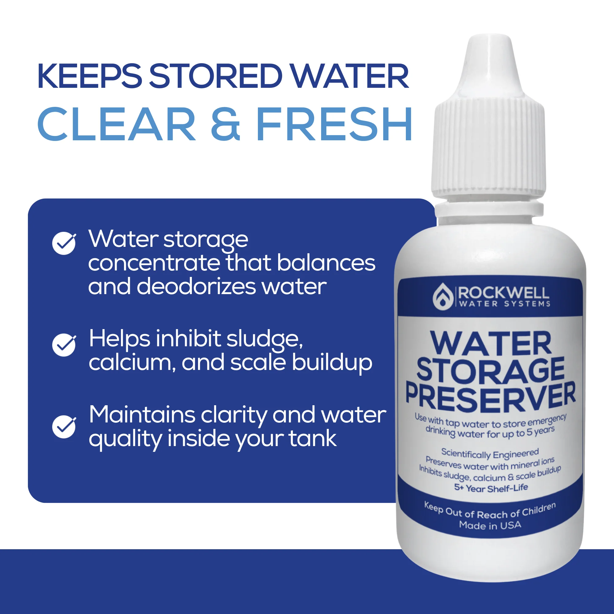 Exodus 35 Gallon Water Tank + 55 Gallon Water Preserver - Image 9