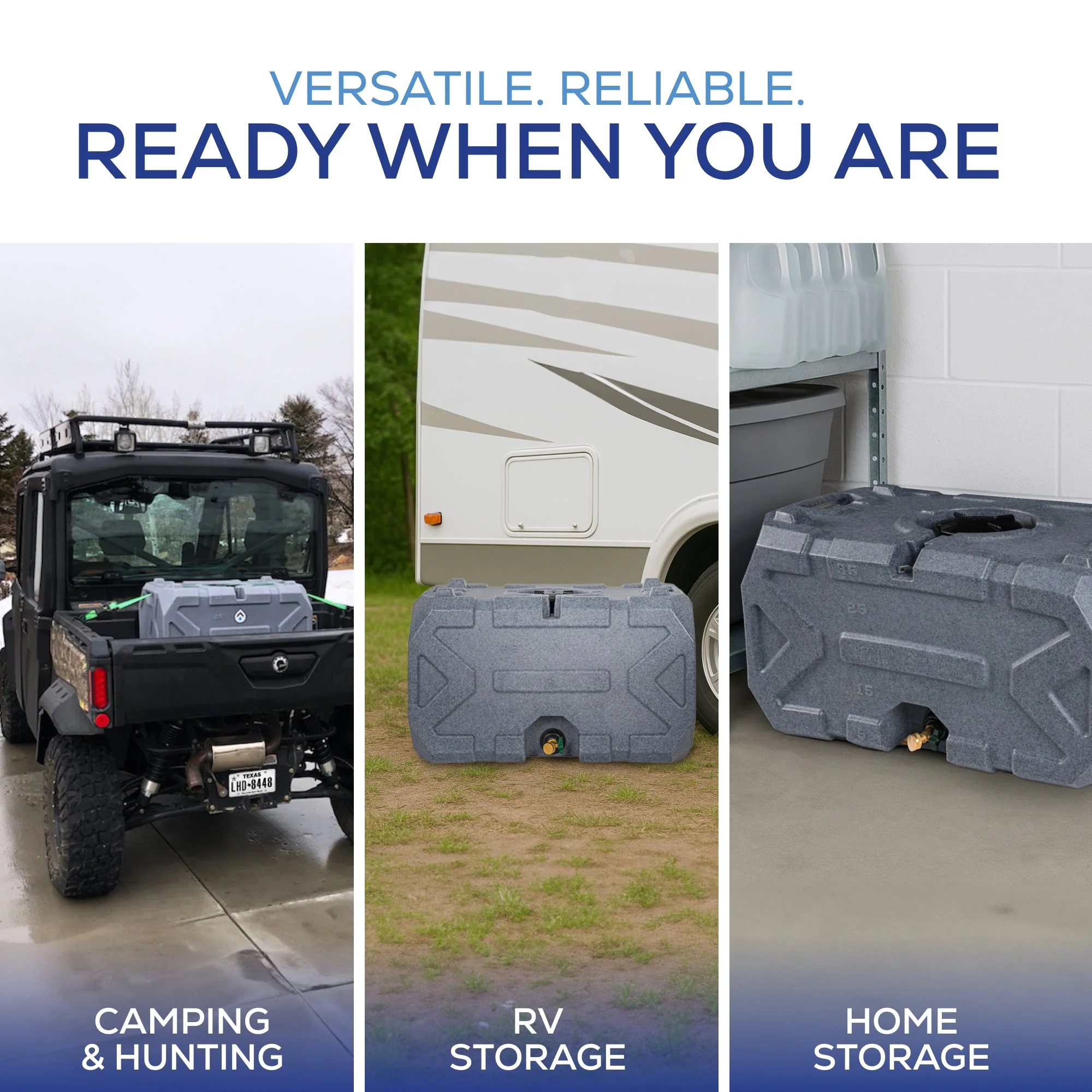 The Ultimate Emergency Starter Kit - 35 Gallon Water Tank & 1-Person 30-Day Emergency Food Supply Kit - Image 3